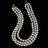 Natural Baroque Shapes Three Strings South Sea Pearl Necklace by Bhagyaratnam